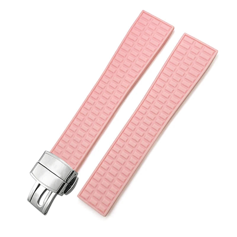 Rubber Strap – Compatible with Integrated Lug Watches | Wellstraps™ Wellstraps