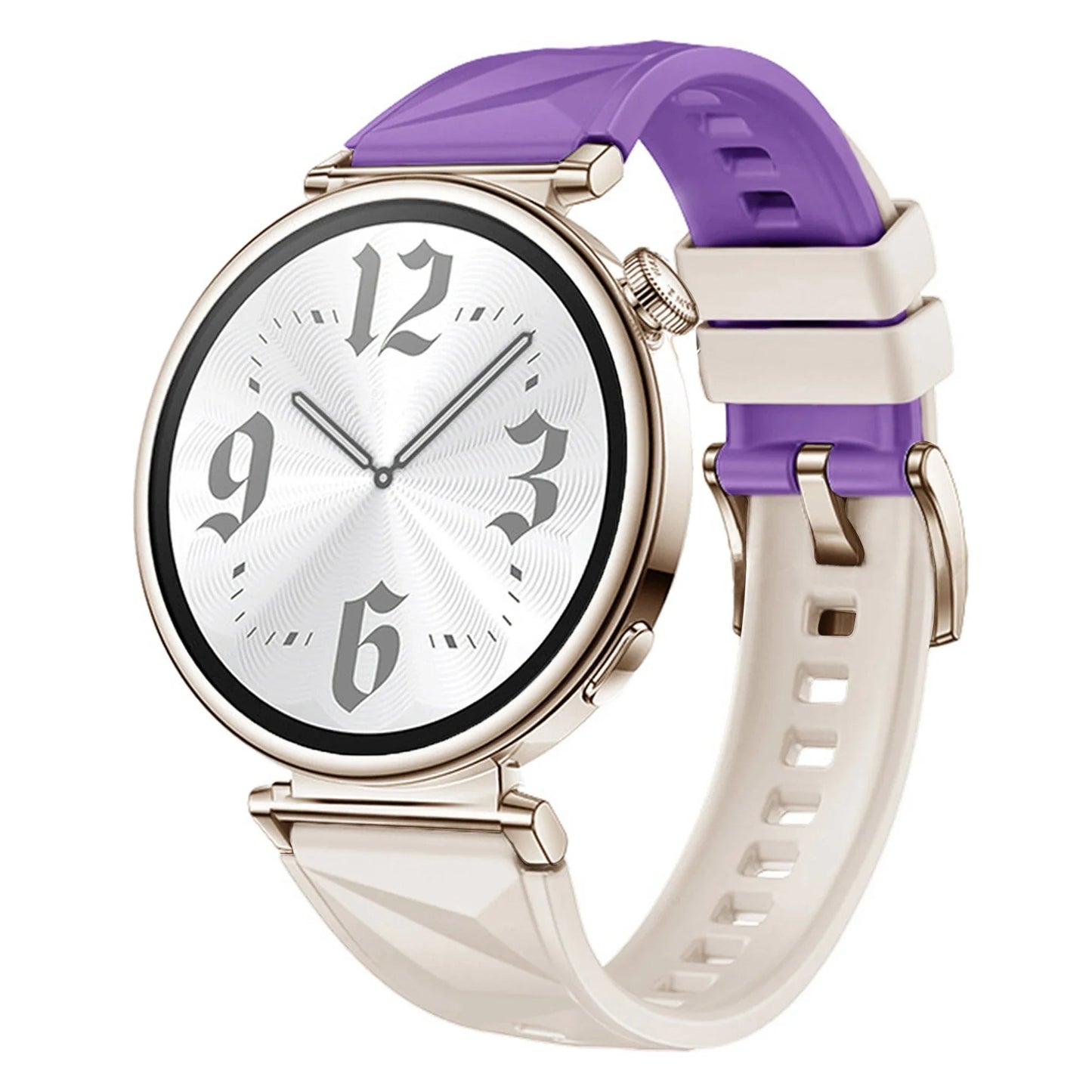 Slim Rubber Strap For Smartwatch – 18mm Replacement Band | Wellstraps™ Wellstraps