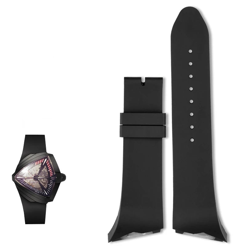 Rubber Watch Strap – 25mm | Wellstraps™