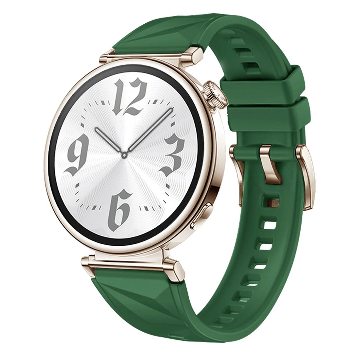 Slim Rubber Strap For Smartwatch – 18mm Replacement Band | Wellstraps™ Wellstraps