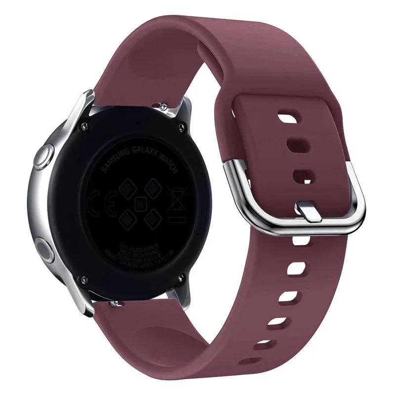 Universal Rubber Strap For Smartwatch – 20/22mm Replacement Band | Wellstraps™ Wellstraps