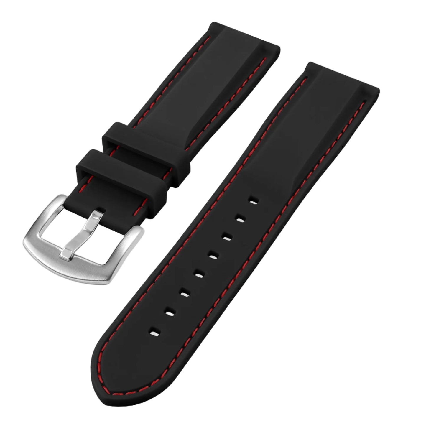 Soft Rubber Watch Strap – 20/22mm | Wellstraps™