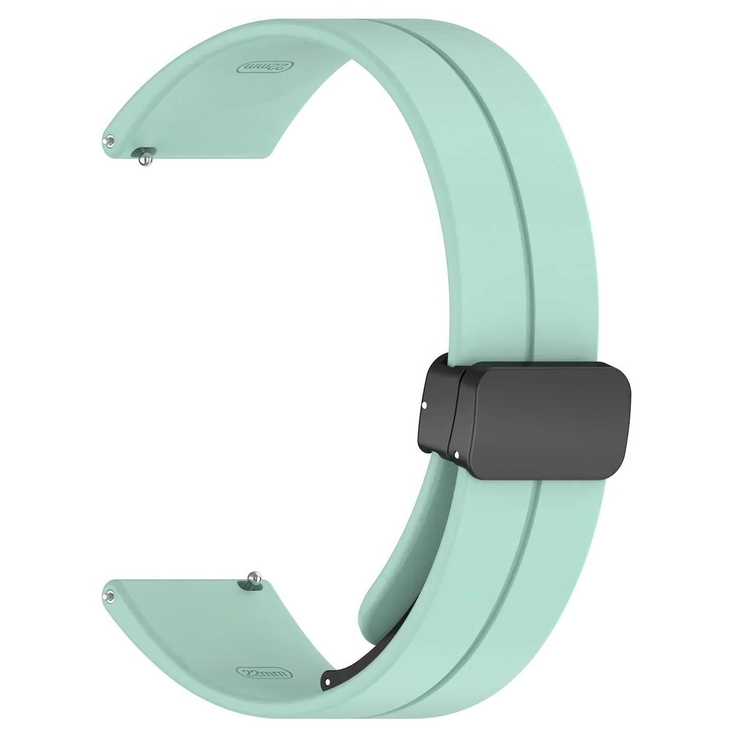 Rubber Watch Strap – Magnetic Buckle – 20 mm | Wellstraps™ Wellstraps