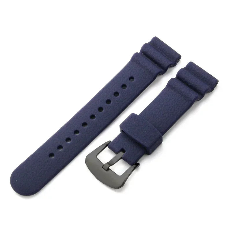Diver Rubber Watch Strap – 22mm | Wellstraps™