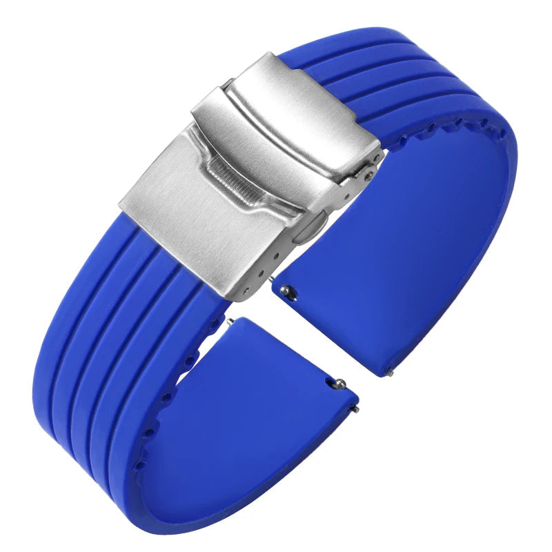 Rubber Strap – Compatible with 18/20/22/24mm Watches | Wellstraps™ Wellstraps