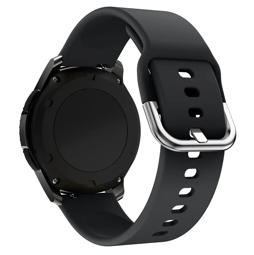 Universal Rubber Strap For Smartwatch – 20/22mm Replacement Band | Wellstraps™ Wellstraps