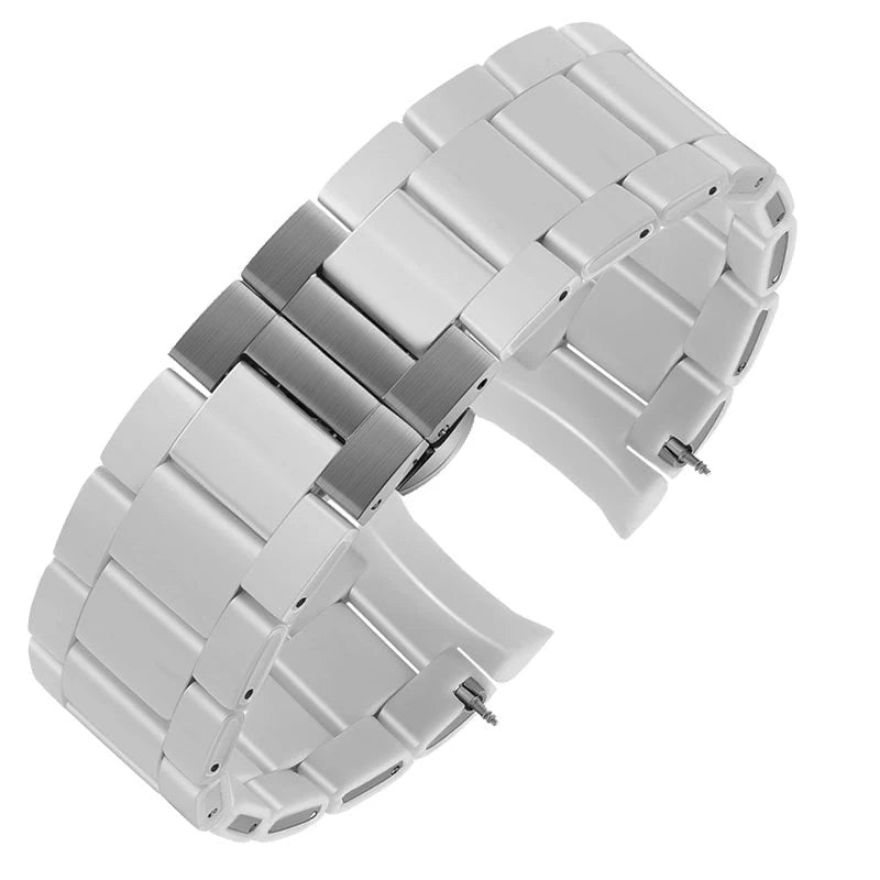 Rubber Watch Strap with Curved Ends – 20/23mm | Wellstraps™