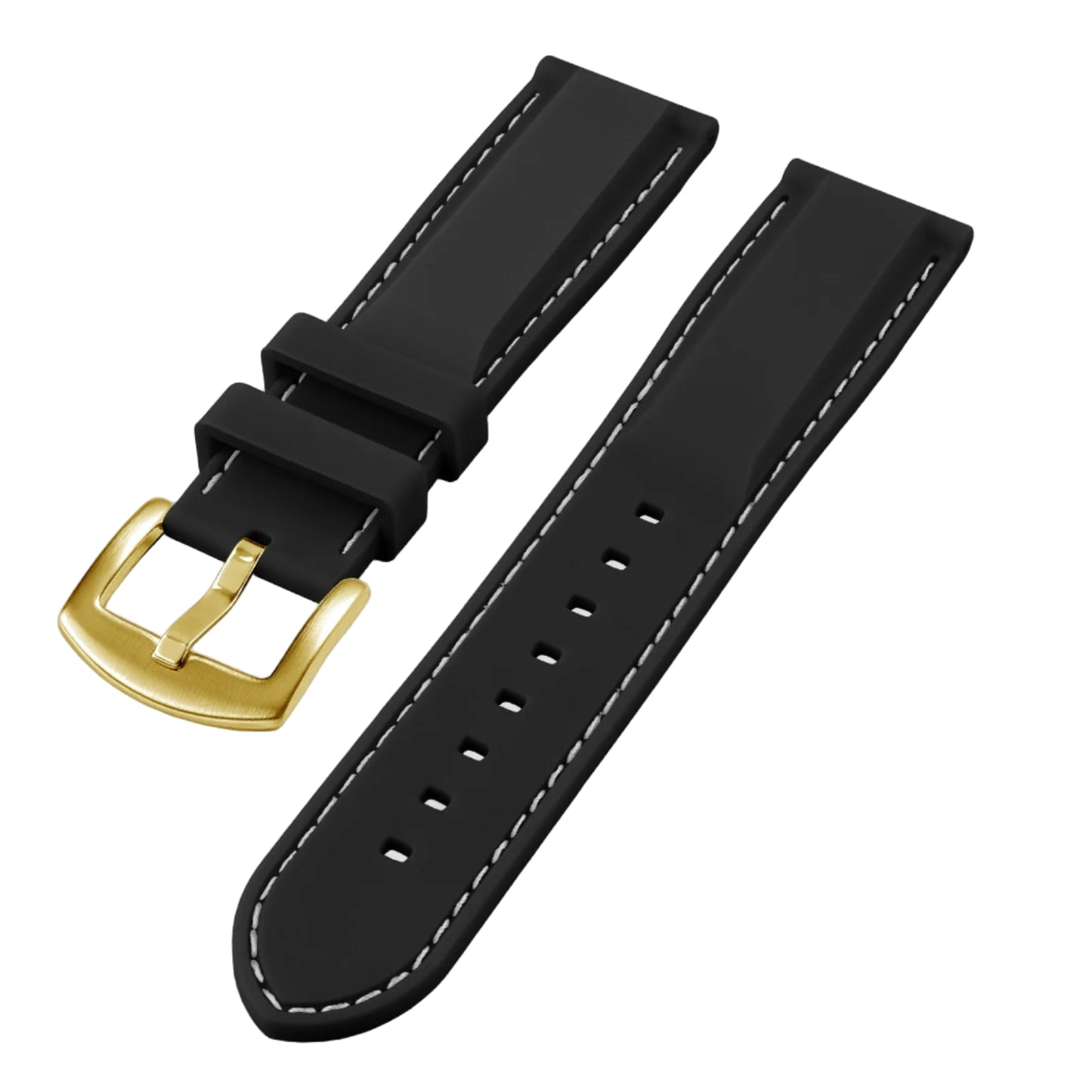 Soft Rubber Watch Strap – 20/22mm | Wellstraps™