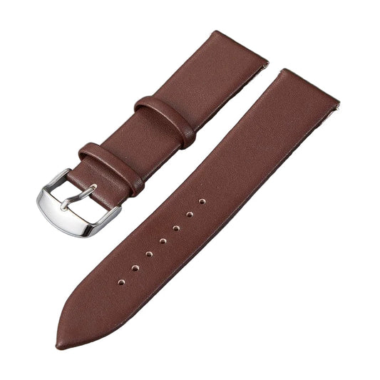 Ultra-Thin Leather Strap For Watch – 16/18/20/22mm | Wellstraps™ Wellstraps