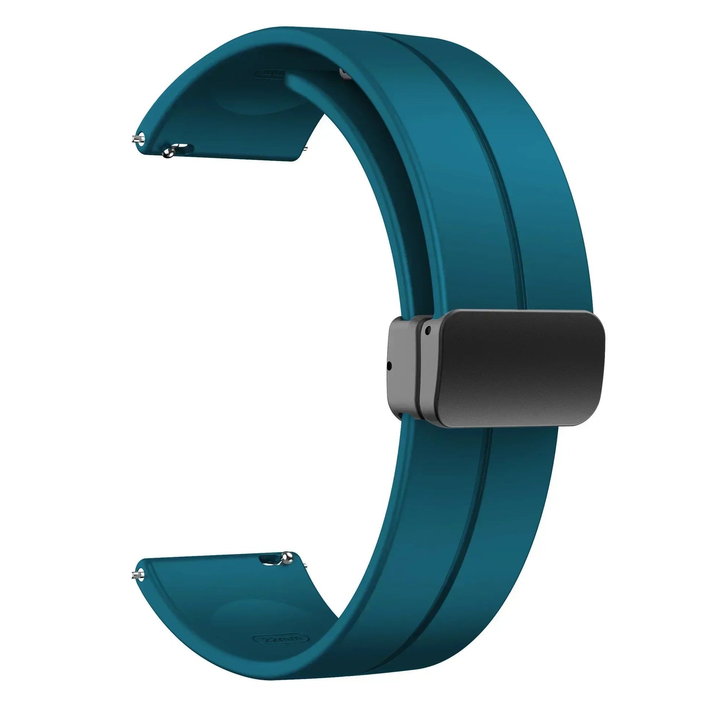 Rubber Watch Strap – Magnetic Buckle – 20 mm | Wellstraps™ Wellstraps