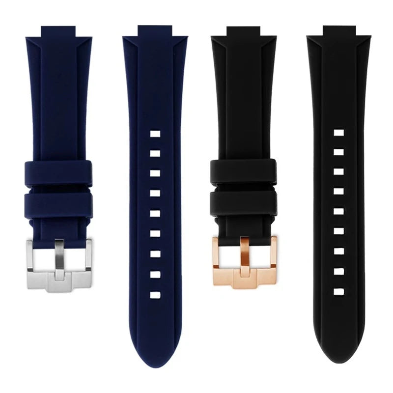 Rubber Strap – Compatible with 21 mm & 24 mm Watches | Wellstraps™
