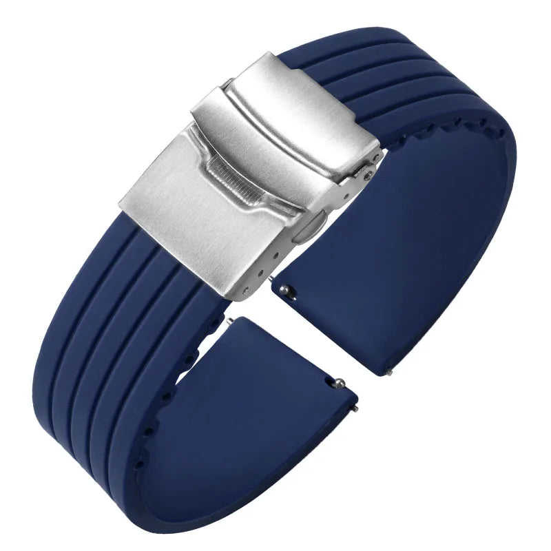 Rubber Strap – Compatible with 18/20/22/24mm Watches | Wellstraps™ Wellstraps