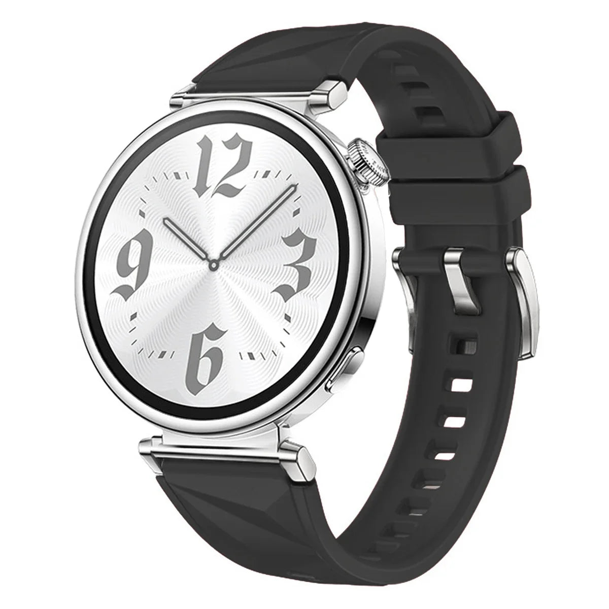 Slim Rubber Strap For Smartwatch – 18mm Replacement Band | Wellstraps™ Wellstraps