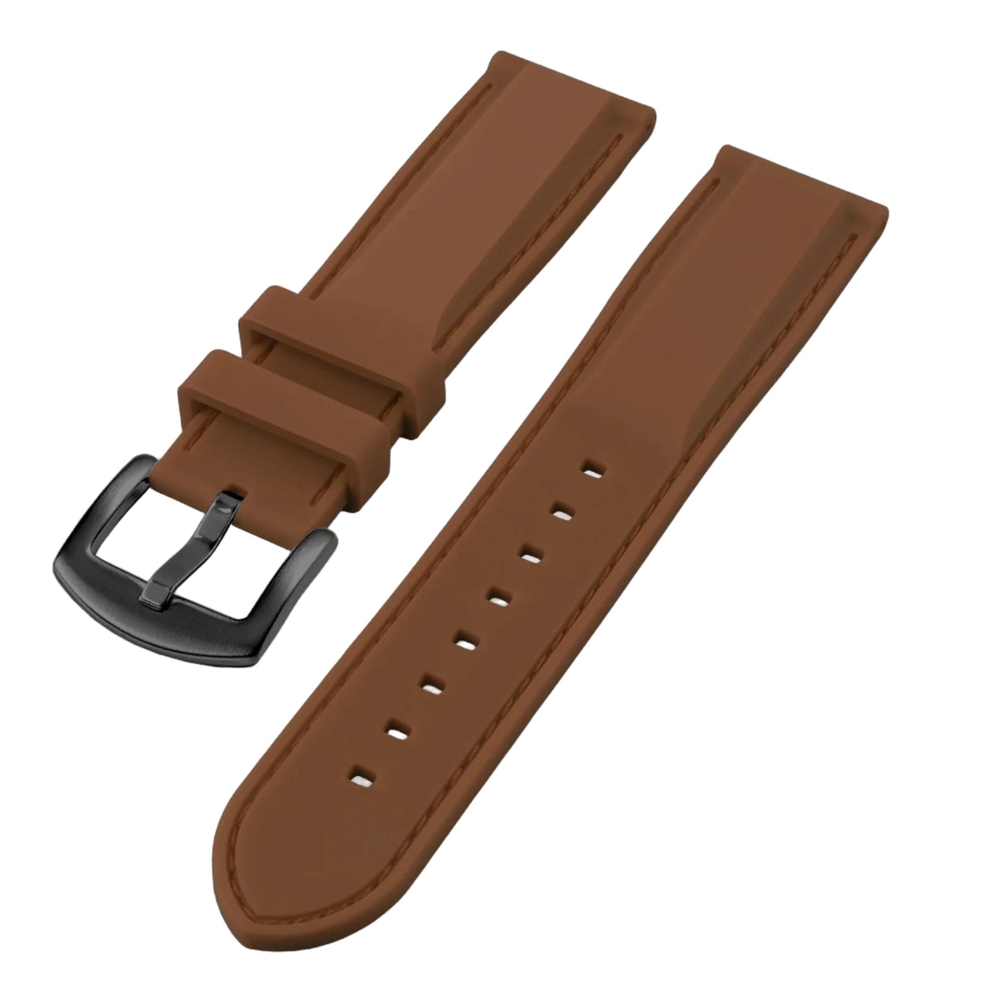 Soft Rubber Watch Strap – 20/22mm | Wellstraps™