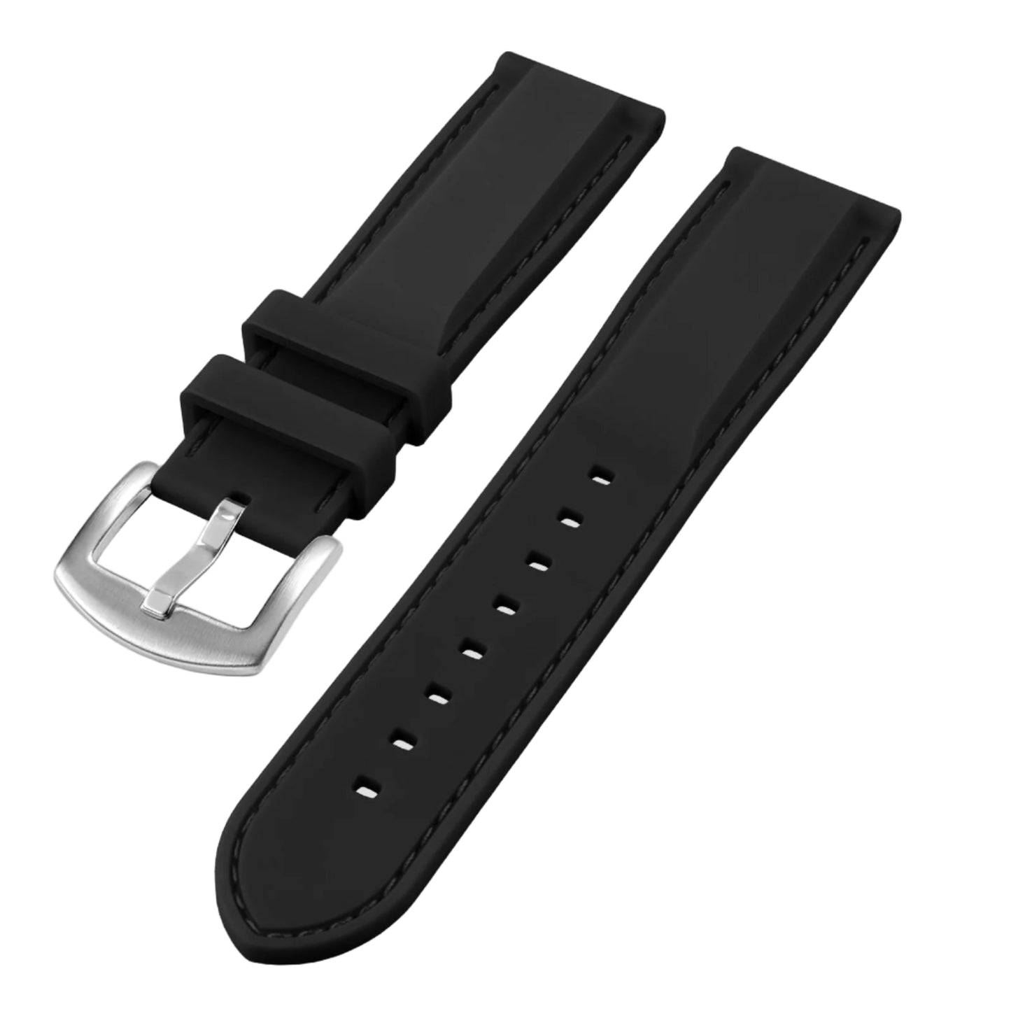 Soft Rubber Watch Strap – 20/22mm | Wellstraps™