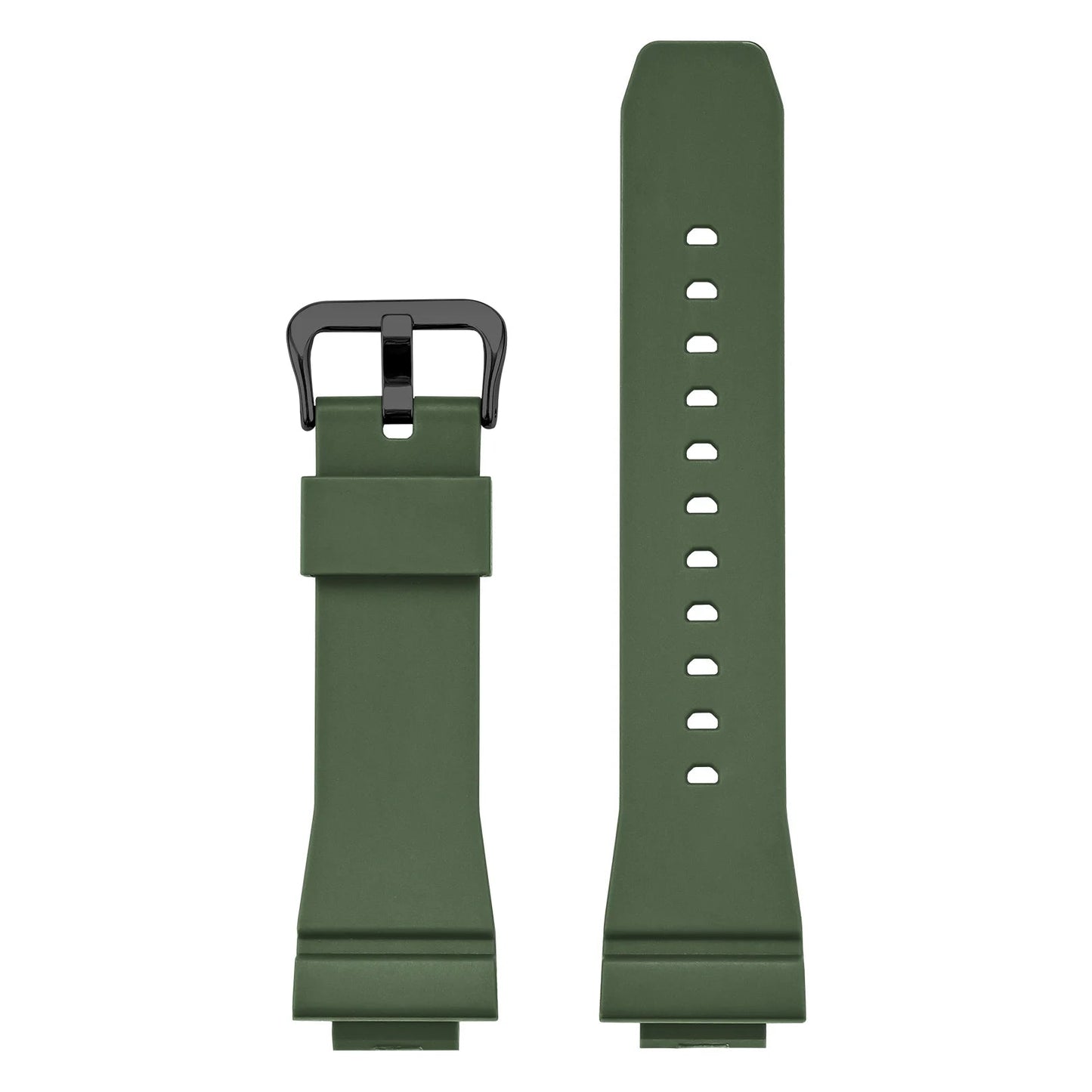 Rubber Watch Strap – Quick Release 16mm for Sport Watches Wellstraps