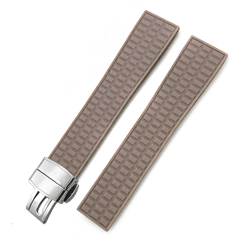 Rubber Strap – Compatible with Integrated Lug Watches | Wellstraps™ Wellstraps