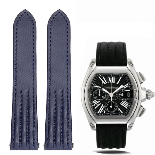 Nylon Watch Strap – Navy Blue | Wellstraps™ Wellstraps