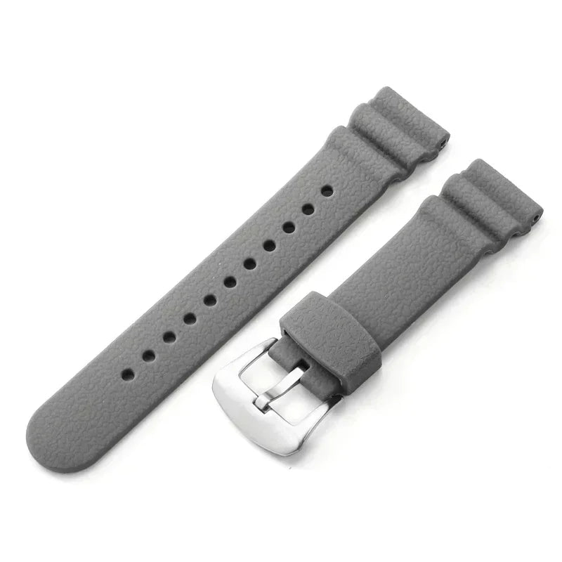 Diver Rubber Watch Strap – 22mm | Wellstraps™