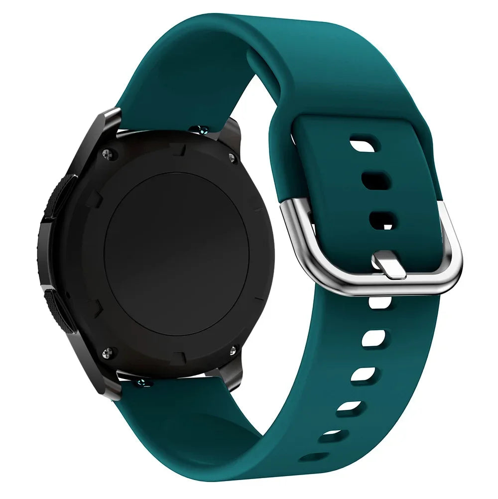 Universal Rubber Strap For Smartwatch – 20/22mm Replacement Band | Wellstraps™ Wellstraps