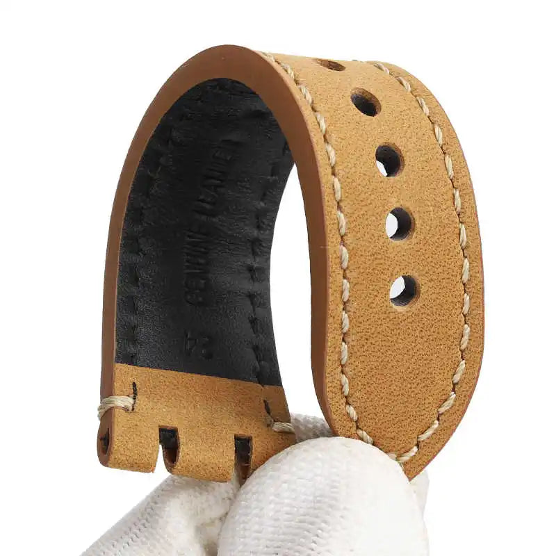 Leather Strap – Compatible with 24 mm Watches | Wellstraps™ Wellstraps™
