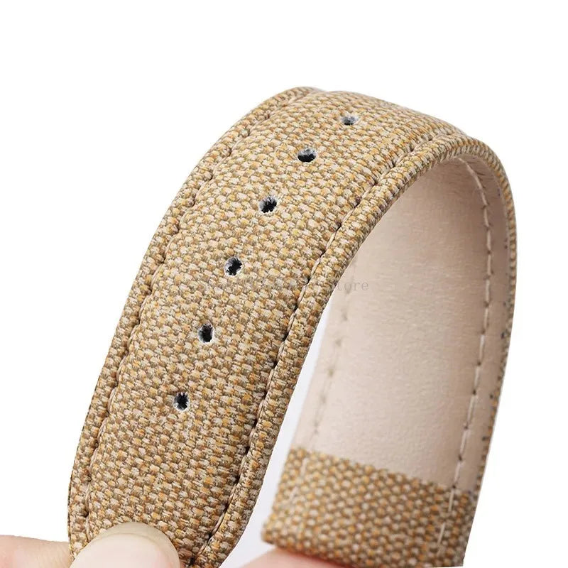 Denim Nylon Strap For Watch – Vintage Band | Wellstraps™ Wellstraps