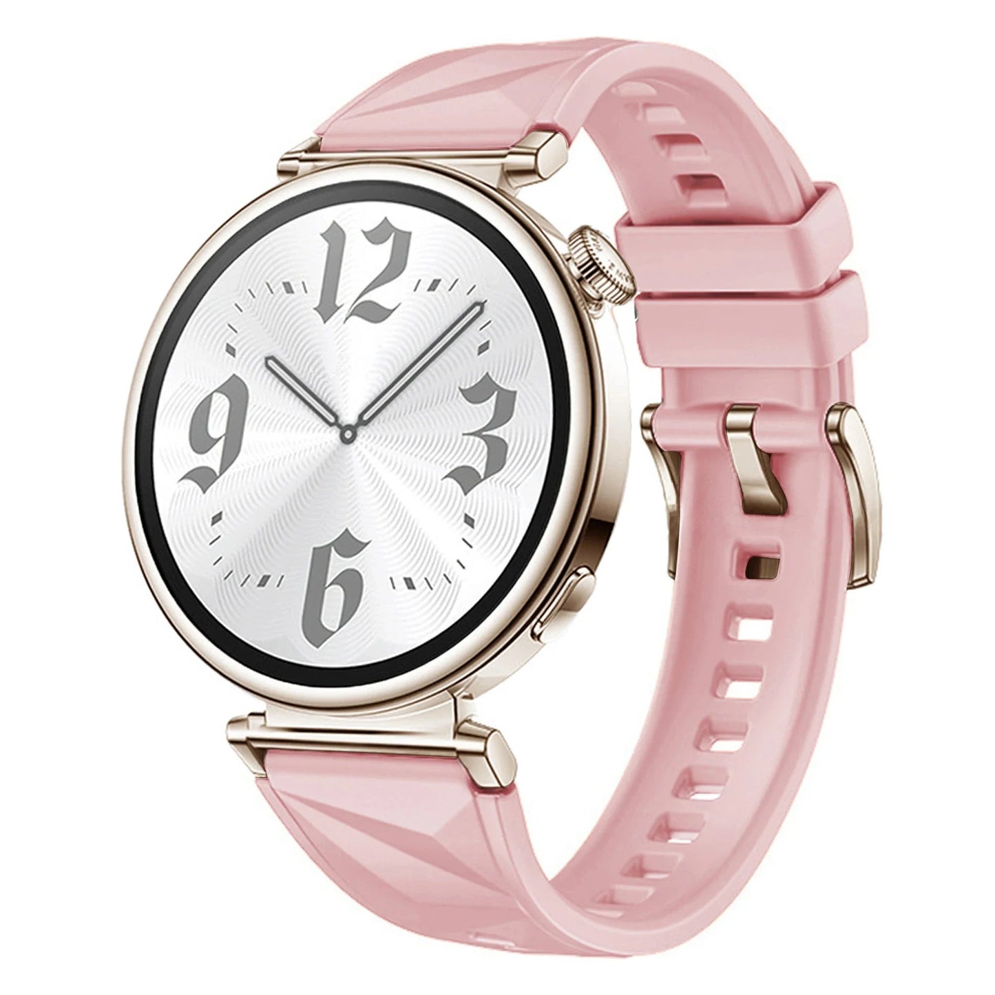 Slim Rubber Strap For Smartwatch – 18mm Replacement Band | Wellstraps™ Wellstraps