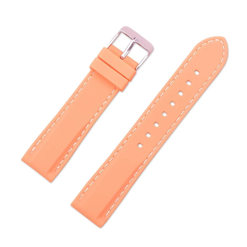 Silicone Rubber Strap – Compatible with 16–24mm Watches | Wellstraps™ Wellstraps