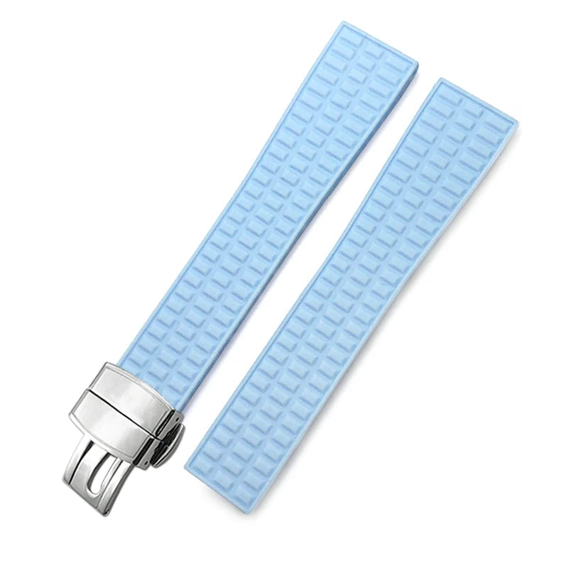 Rubber Strap – Compatible with Integrated Lug Watches | Wellstraps™ Wellstraps