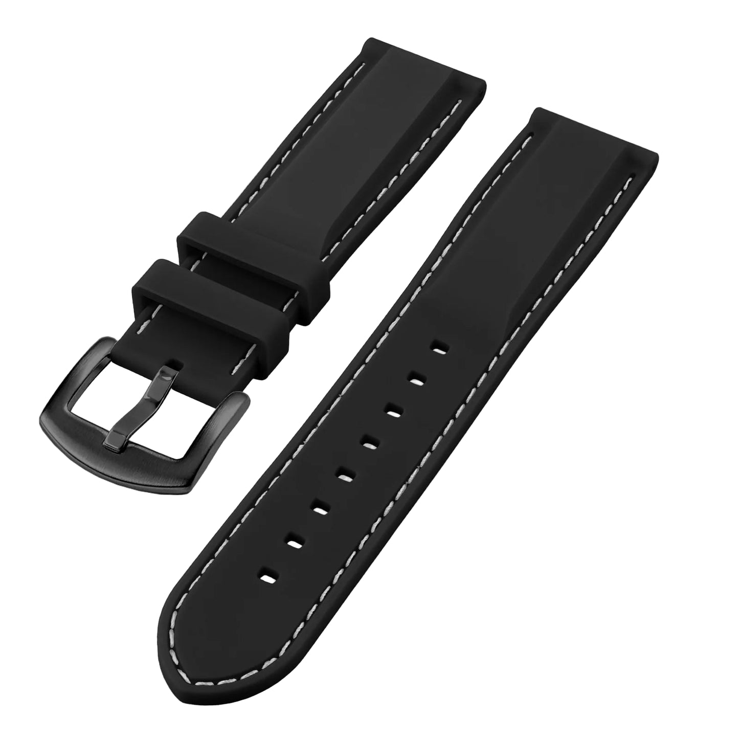 Soft Rubber Watch Strap – 20/22mm | Wellstraps™
