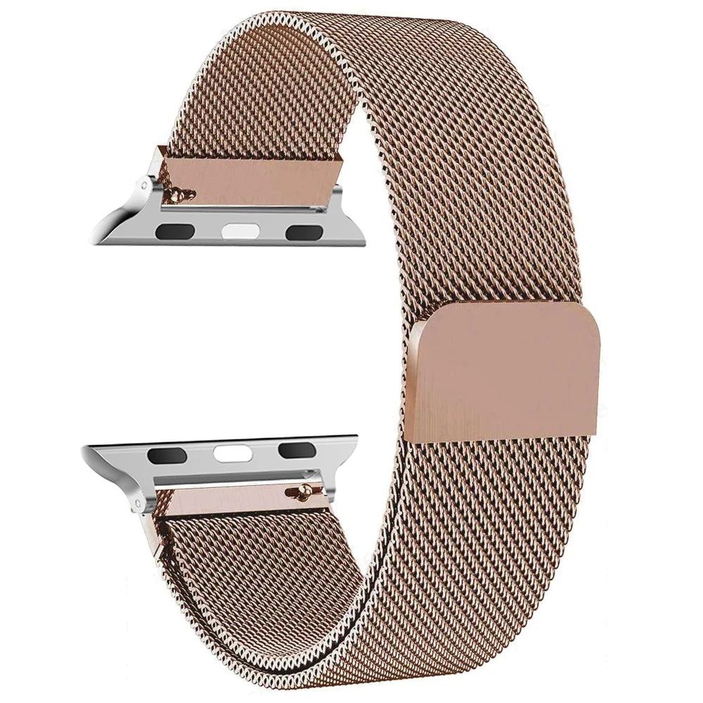 Stainless Steel Strap – Milanese Loop with Magnetic Closure – Multiple Sizes | Wellstraps™ Wellstraps