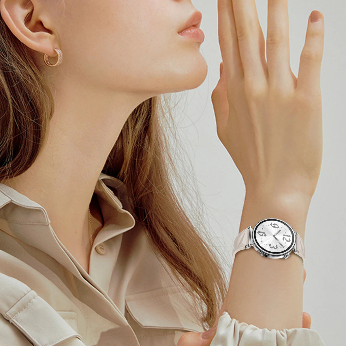 Slim Rubber Strap For Smartwatch – 18mm Replacement Band | Wellstraps™ Wellstraps