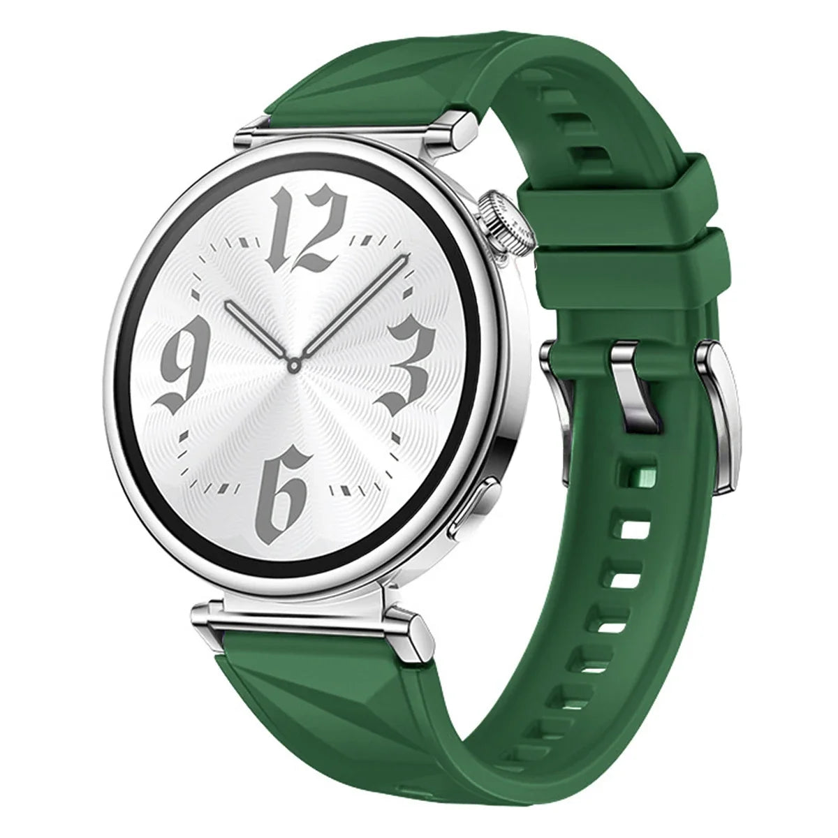 Slim Rubber Strap For Smartwatch – 18mm Replacement Band | Wellstraps™ Wellstraps