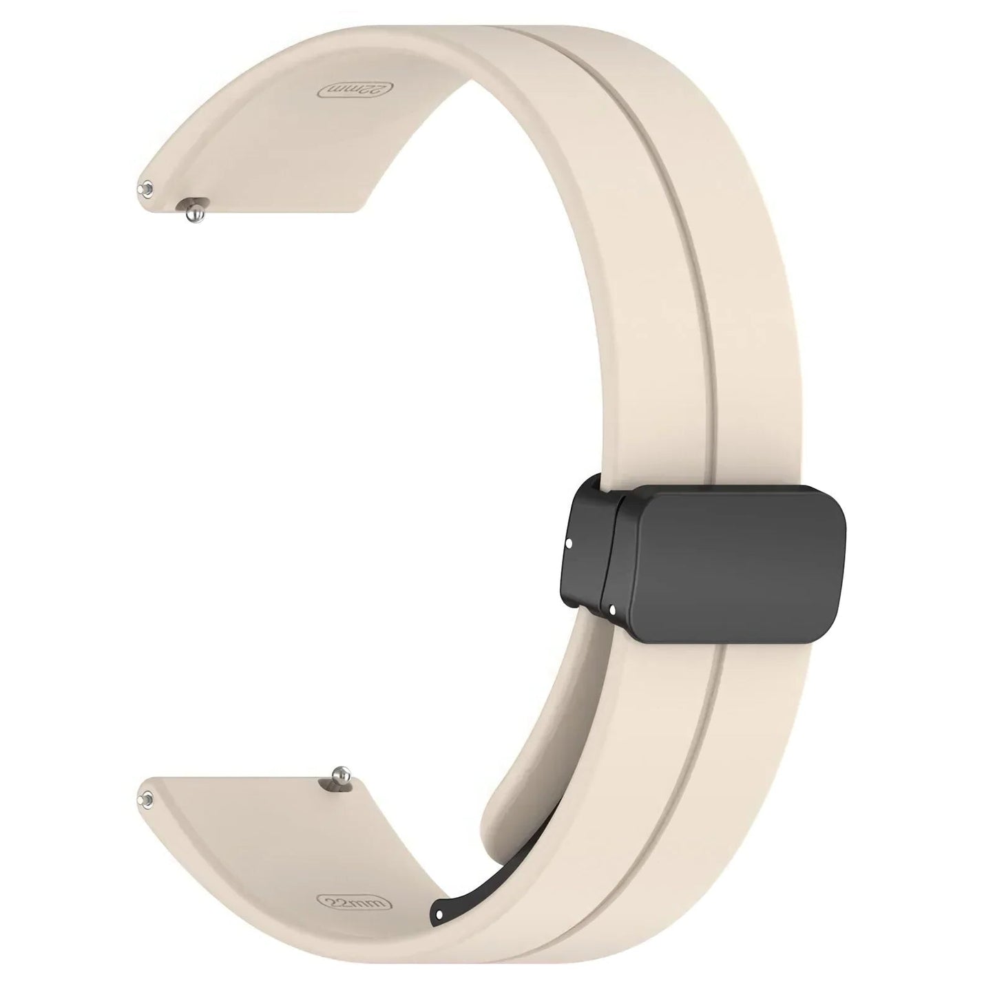 Rubber Watch Strap – Magnetic Buckle – 20 mm | Wellstraps™ Wellstraps