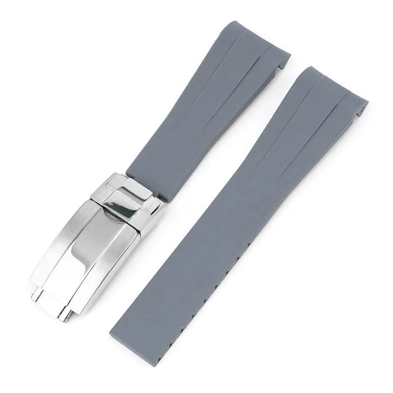 Deployant Rubber Strap – E-Series | Fits 19–21mm Watches Wellstraps