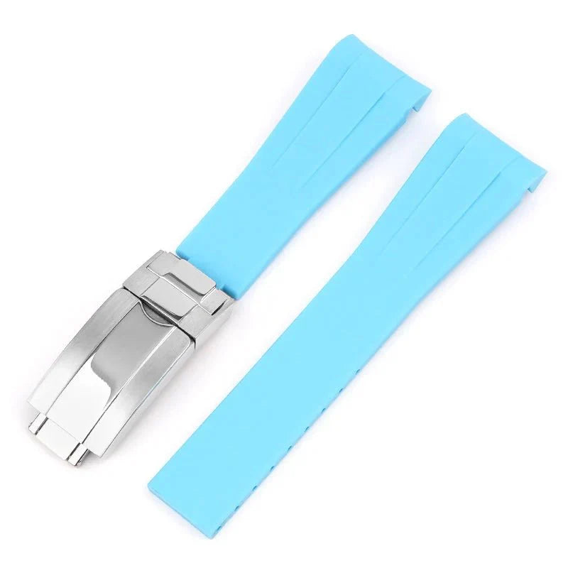 Deployant Rubber Strap – E-Series | Fits 19–21mm Watches Wellstraps