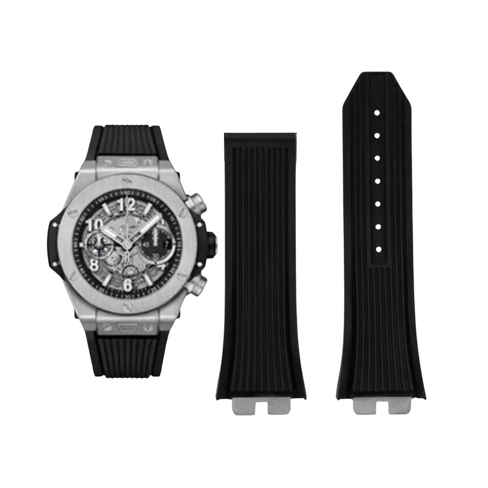 Rubber Watch Strap – Click Attachment, Compatible with 28mm Watches | Wellstraps™ Wellstraps™