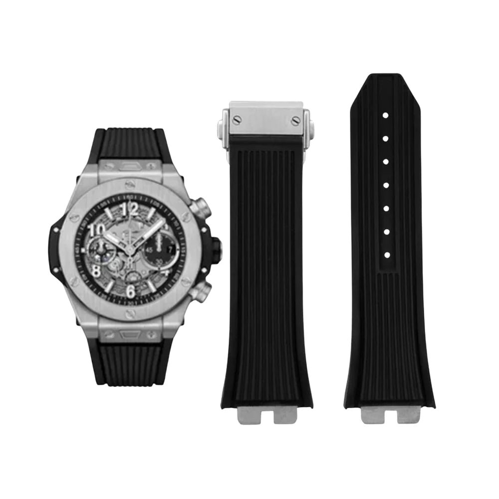 Rubber Watch Strap – Click Attachment, Compatible with 28mm Watches | Wellstraps™ Wellstraps™
