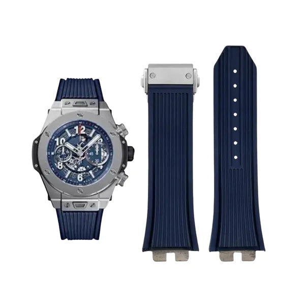 Rubber Watch Strap – Click Attachment, Compatible with 28mm Watches | Wellstraps™ Wellstraps™