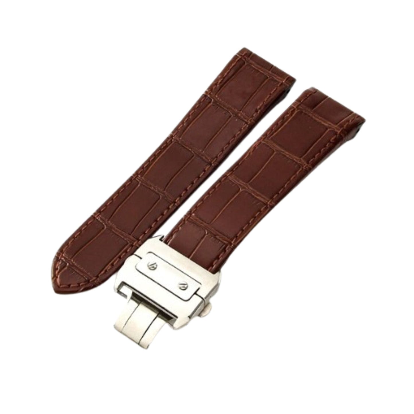 Premium Leather Strap – 20mm, 23mm, 24.5mm – For Luxury Watches Wellstraps