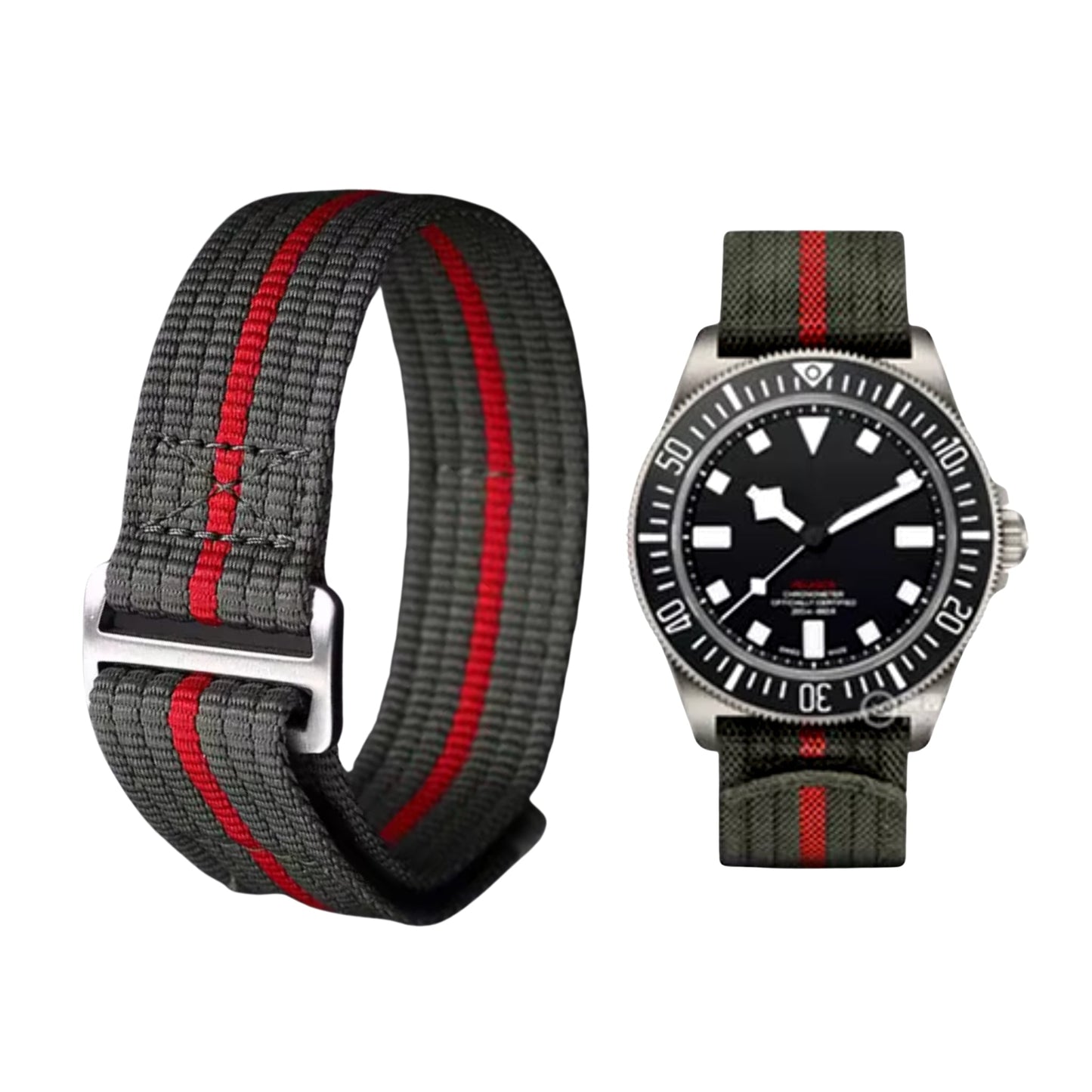 Nylon Strap – Compatible with 22mm Watches Wellstraps