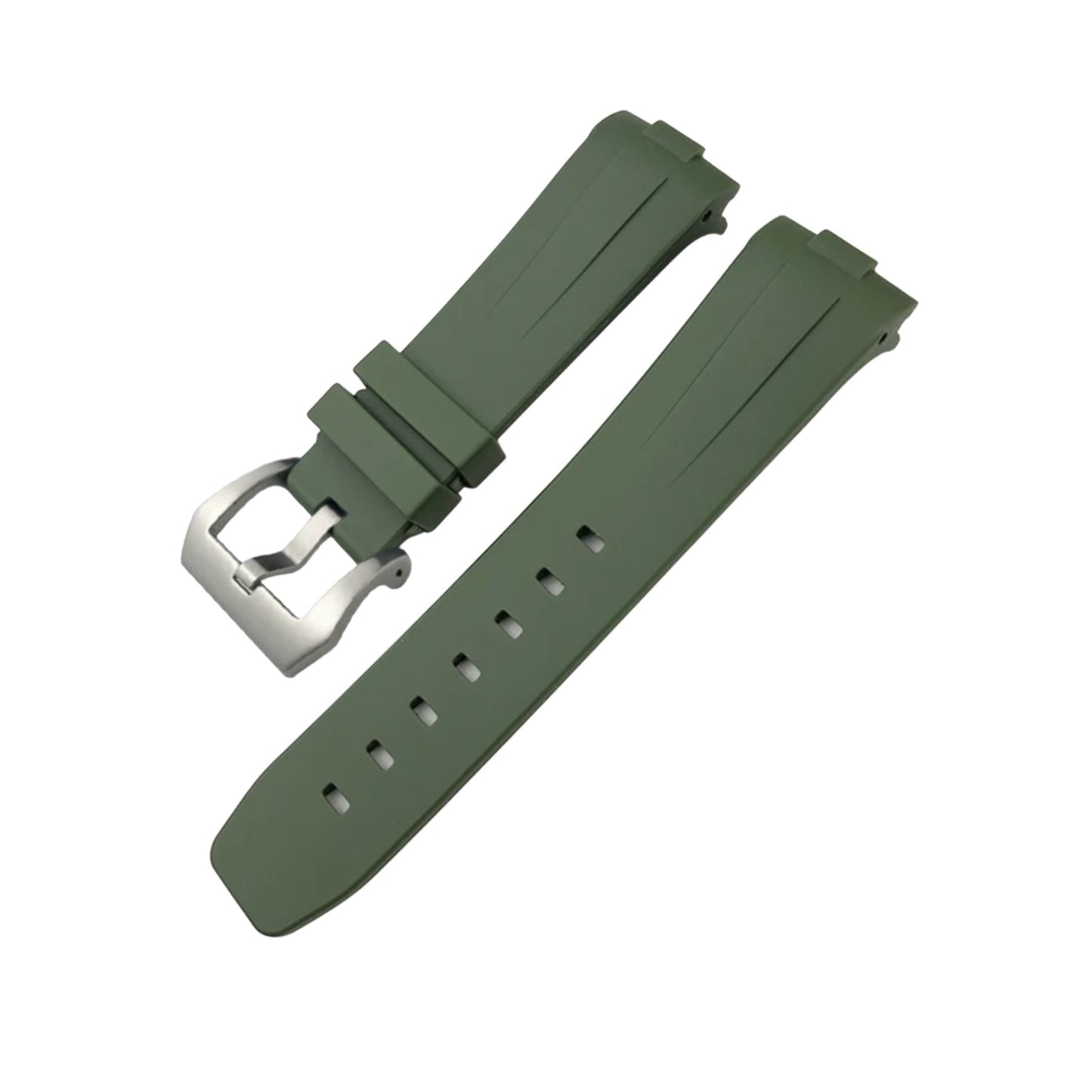 Rubber Strap Curved – Compatible with 44mm Watches | Wellstraps Wellstraps