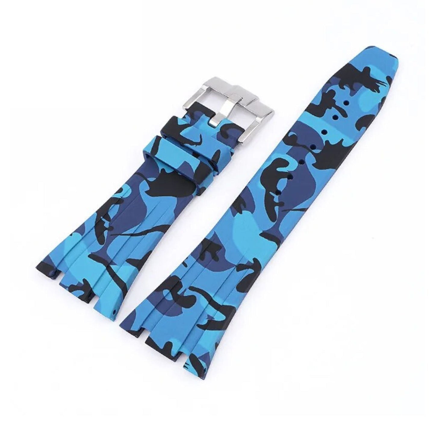Rubber Watch Strap – Camo Collection – 26mm – For 41mm Luxury Sport Watches – Multiple Camo Colors | Wellstraps™ Wellstraps