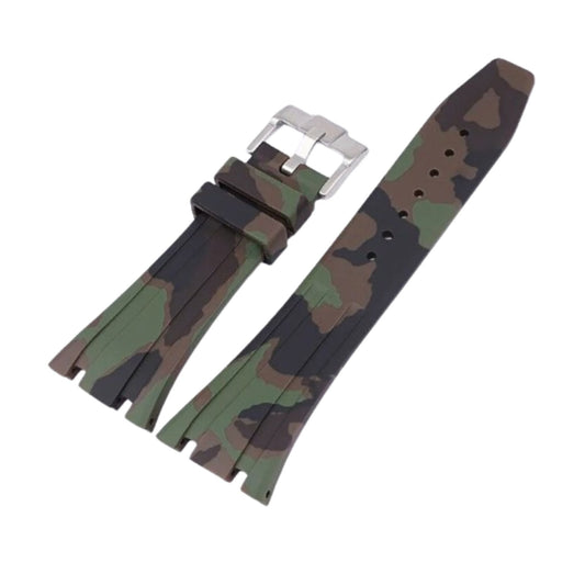 Rubber Watch Strap – Camo Collection – 26mm – For 41mm Luxury Sport Watches – Multiple Camo Colors | Wellstraps™ Wellstraps