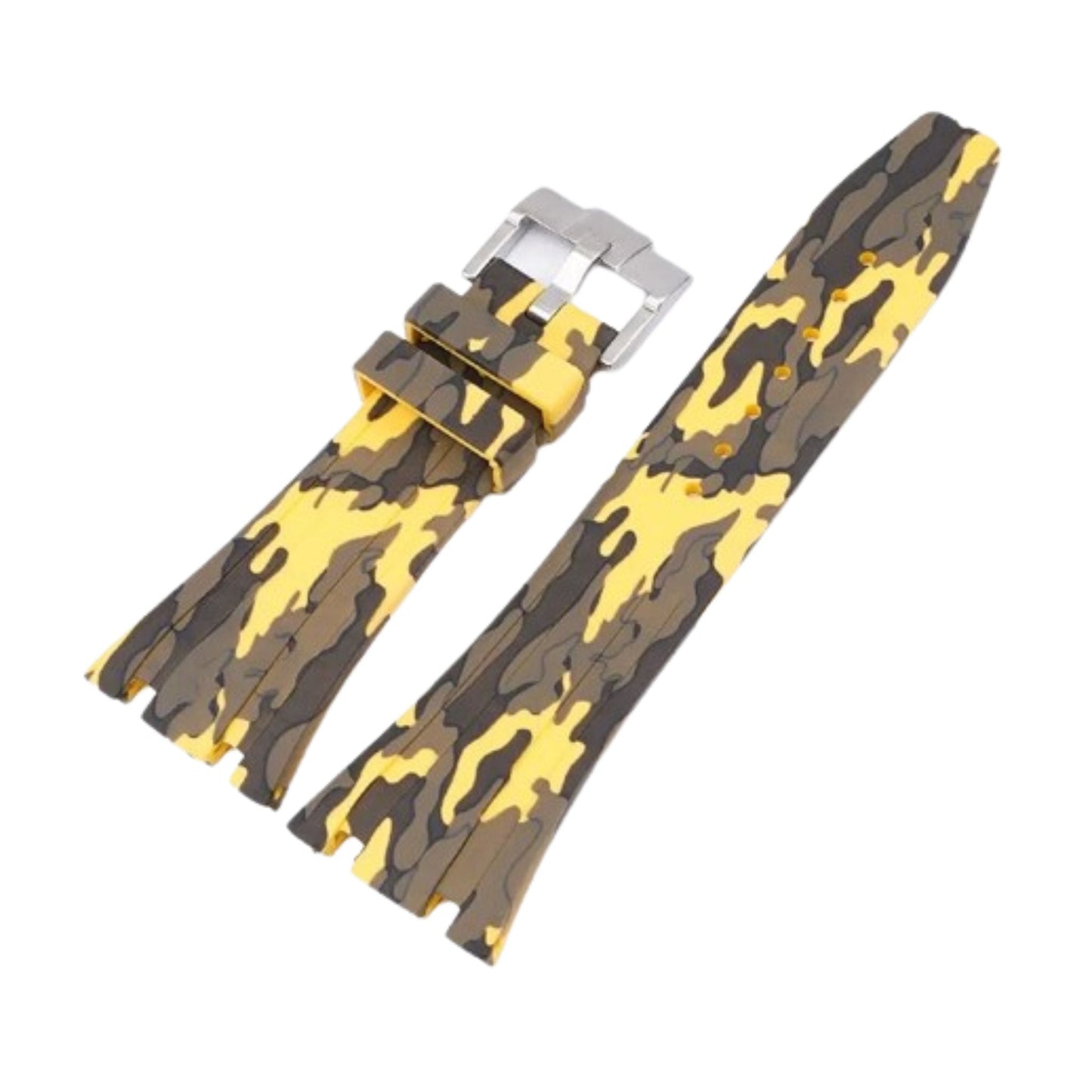 Rubber Watch Strap – Camo Collection – 26mm – For 41mm Luxury Sport Watches – Multiple Camo Colors | Wellstraps™ Wellstraps
