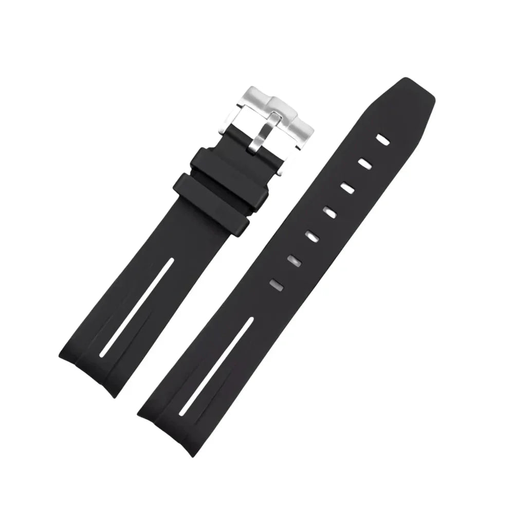 Rubber Strap – Line Series | Compatible with 19mm & 20mm Watches Wellstraps