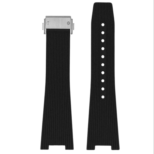 Rubber Watch Strap – 23mm – Universal Replacement Band | Soft Natural Rubber Watch Strap – Multiple Colors Wellstraps