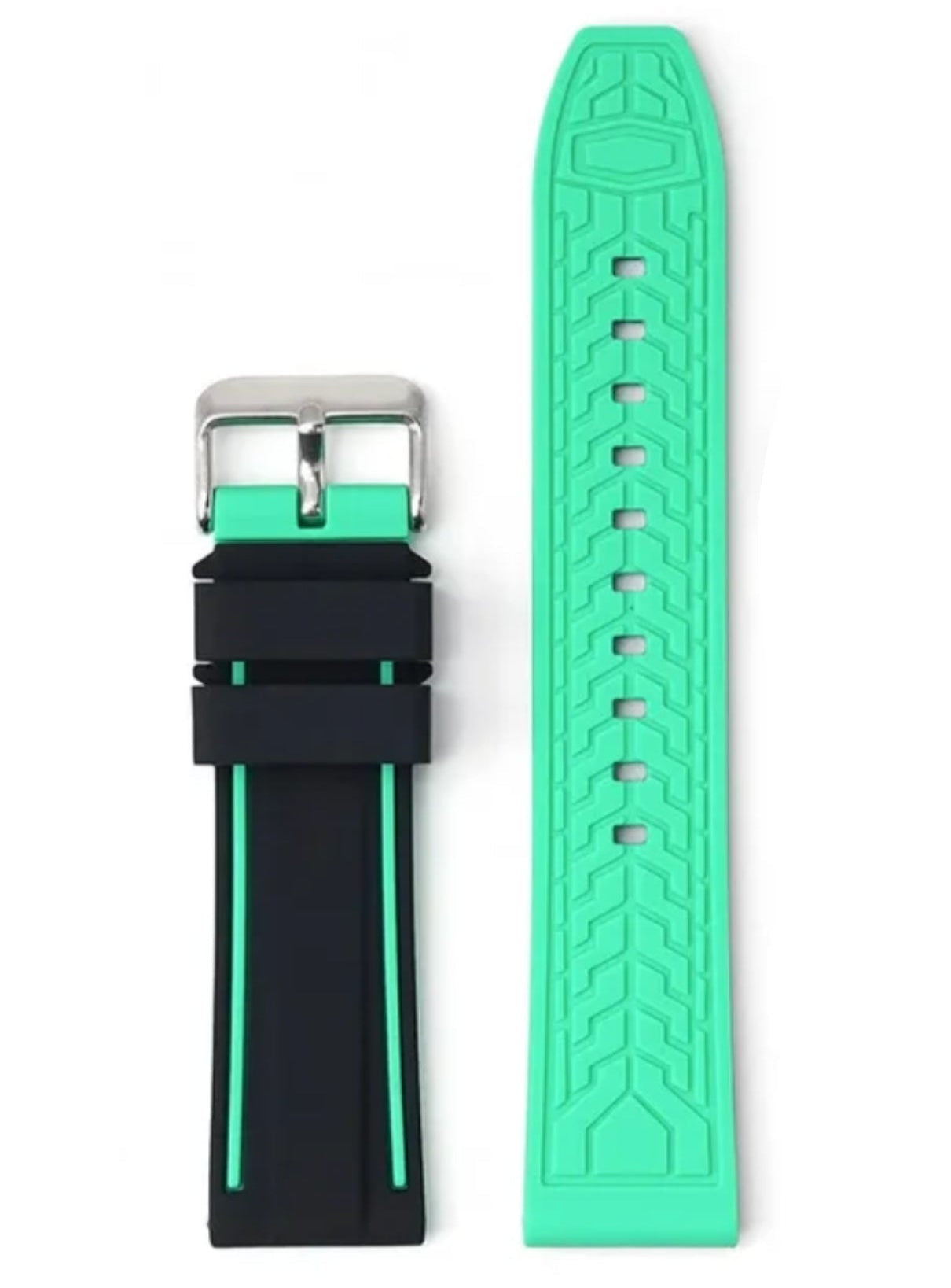 Rubber Watch Strap – 22mm – Multiple Colors | Wellstraps™ Wellstraps
