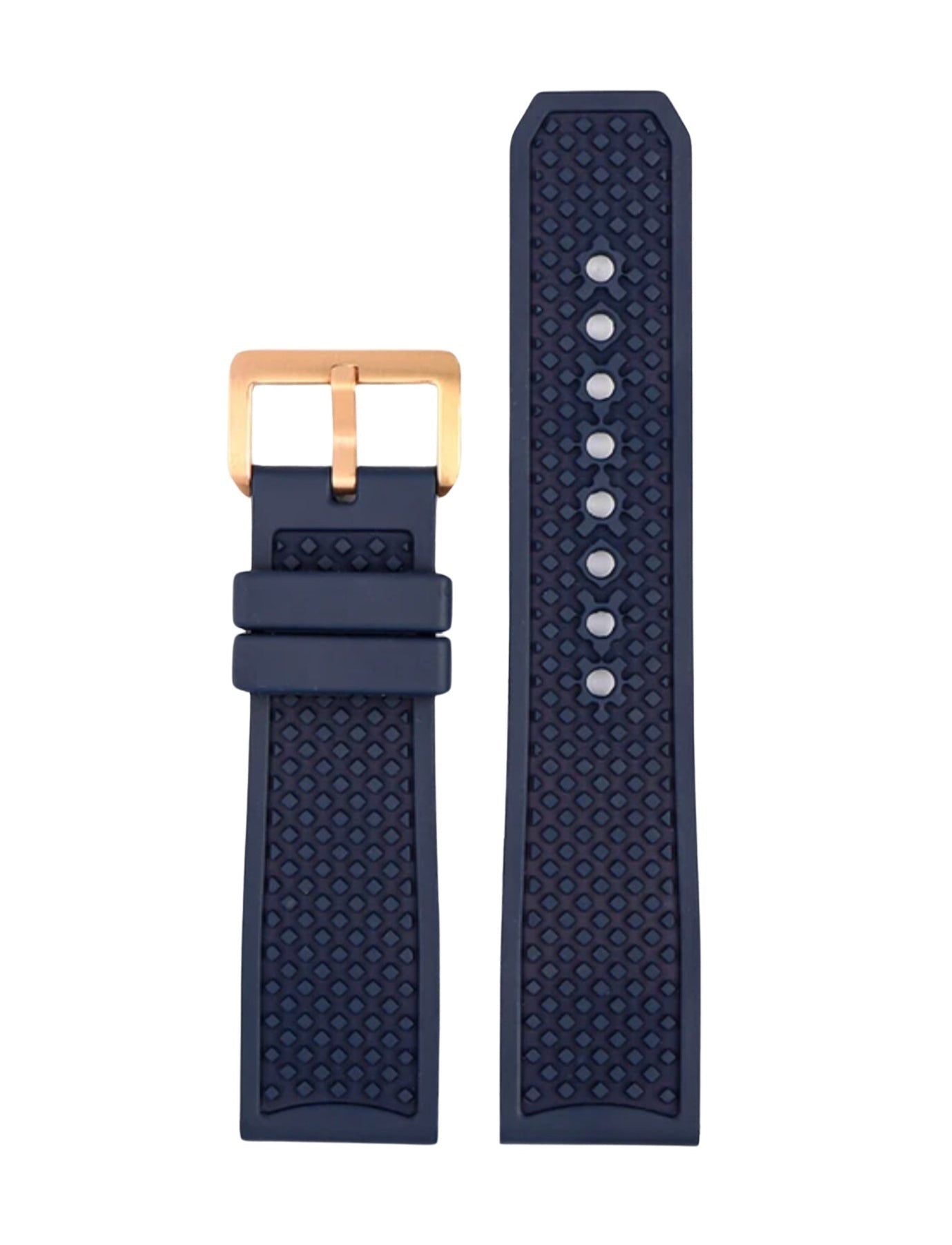 Premium Rubber Strap – Black & Blue Options | Wellstraps™ Wellstraps