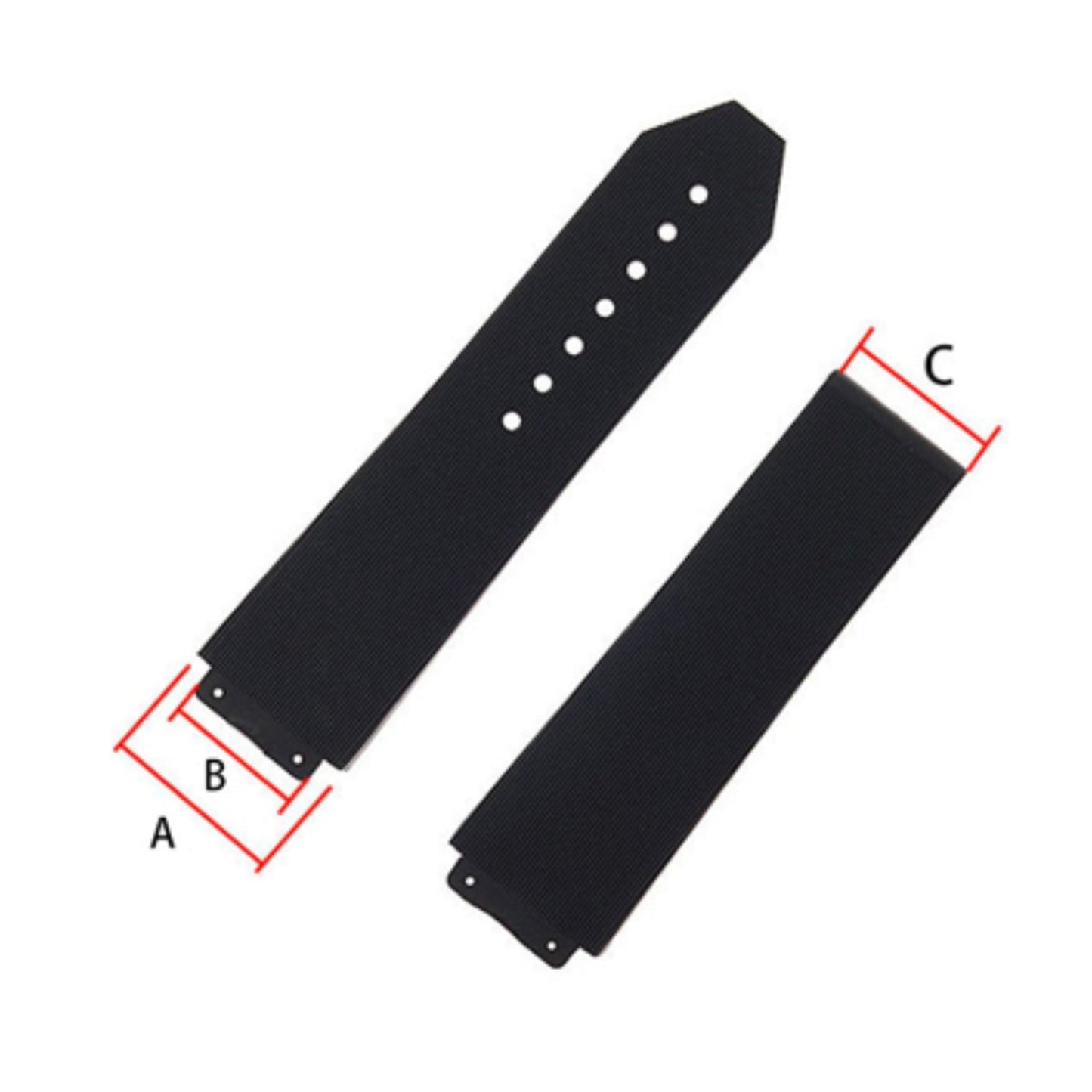 Rubber Watch Strap – Compatible with 42mm, 45mm Watches | Wellstraps™ Wellstraps